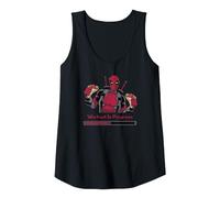 Marvel Deadpool Workout in Progress Tacos Canotta, Donna, Nero, M