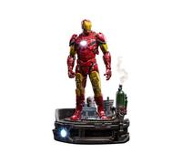 Marvel Deluxe Art Scale Statua 1/10 Iron Man Unleashed 23 Cm Iron Studios