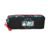 Marvel Disney Shield, astuccio per la scuola, astuccio per bambini, realizzato in poliestere, perfetto per organizzare e trasportare matite e penne, di Joumma Bags., Nero, Astuccio