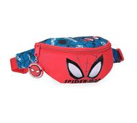 Marvel Disney, Spiderman Authentic, beauty case, astuccio, realizzato in poliestere, tracolla regolabile. Joumma Bags, rosso, Marsupio