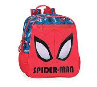 Marvel Disney, Spiderman Authentic, Vorschulrucksäcke, Schulrucksack, aus Polyester, Breite verstellbare Schulterriemen, Doppelfach, Von Joumma Bags