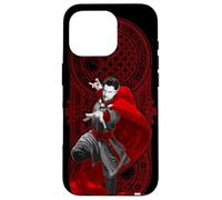 Marvel Doctor Strange Multiverse of Madness Cosmic Black Custodia per iPhone 16 Pro