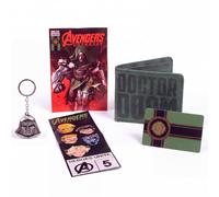 Marvel Doomsday Set regalo da collezione con portafoglio e portachiavi