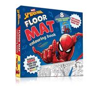Marvel Spider-Man: Floor Mat Colouring: A GIANT colouring sheet, plus 8 colour-changing pens and a colouring book