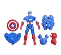 Marvel Epic Hero Series Battle Gear Captain America Action Figure, 4-Inch, Aveng