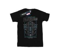 Marvel Fantastic Four Fantasticar Maglietta Neon Uomo (BI38660)