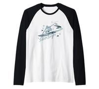 Marvel Fantastic Four: First Steps Silver Surfer Retro '60s Maglia con Maniche Raglan