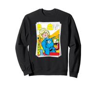 Marvel Fantastic Four Invisible Woman Retro Vintage Photo Felpa