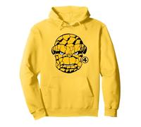 Marvel Fantastic Four The Thing Big Face Costume Felpa con Cappuccio