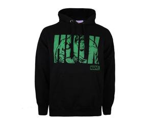 Marvel Felpa con Cappuccio Hulk Testo Uomo (TV745)