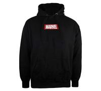 Marvel Felpa con Cappuccio Logo della Scatola Uomo (TV194)