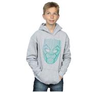 Marvel Felpa con Cappuccio Pantera Nera Maschera Tribale Ragazzi (BI3665)