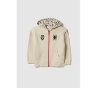 MARVEL, Felpa In Misto Cotone Beige Da Bambino Con Stampa Spider-man, Beige, Taglia: 3-4