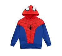 Marvel Felpa per Bambini| Felpa con Cappuccio Spiderman | Maglione per Ragazzi | Rosso 2-3 Anni