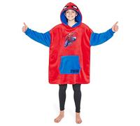 Marvel Felpa Spiderman - Felpa Oversize Bambino in Morbido Pile