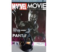 Marvel Film Collezione #28 Black Panther Figurina (Captain America Civile War)