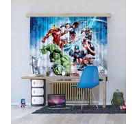 Dumbo Paio Di Tende Confezionate per Bambini Camera da Letto 180x160cm