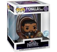 Marvel: Funko Pop - Deluxe - Black Panther - T'Challa On Throne (Vinyl Figure 1