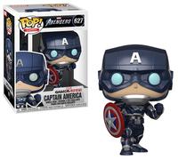 Marvel: Funko Pop Games - Avengers - Captain America Gamerverse (Bobble-H...