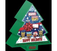6981672 Merchandising Marvel: Funko Pop Pocket - Marvel Tree Holiday Box (4 Pie