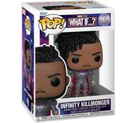 Funko POP! Marvel What If: Infinity King Killmonger | Gadget Ufficiale Superheroes - Personaggio in Vinile da Collezione - Idea Regalo Compleanno per Fan e Collezionisti