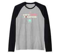 Marvel Ghost-Spider Let's Stick Together Valentine's Day Maglia con Maniche Raglan