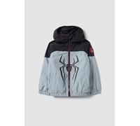 MARVEL, Giacca Grigia Con Cappuccio E Stampe Marvel Spider-man Per Bambino, Grigio, Taglia: 5-6