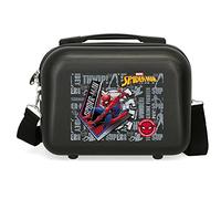 Marvel Great Power Beauty case adattabile con tracolla, 29 x 21 x 15 cm Nero