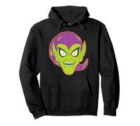 Marvel Green Goblin Halloween Retro Vintage Mask Costume Felpa con Cappuccio