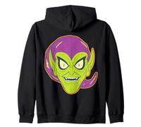 Marvel Green Goblin Halloween Retro Vintage Mask Costume Felpa con Cappuccio