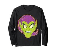 Marvel Green Goblin Halloween Retro Vintage Mask Costume Maglia a Manica