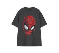 Marvel Grigio Friendly Neighbourhood Spiderman T-shirt a maniche corte Uomini