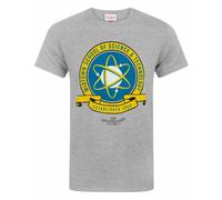 Marvel Grigio Spider-Man Midtown School Crest T-shirt a maniche corte Uomini
