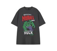 Marvel Grigio The Incredible Hulk T-shirt a maniche corte Uomini