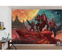 Marvel Guardiani Della Galassia Wallpaper Tema Gigante 400x250 cm Parete Murale