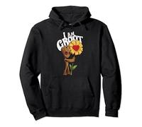 Marvel Guardians I AM GROOT Daisy Flower Valentine's Felpa con Cappuccio