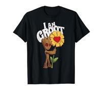 Marvel Guardians I AM GROOT Daisy Flower Valentine's Maglietta