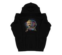 Marvel Guardians Of The Galaxy Felpa con Cappuccio Groot Neon Ragazzi (BI7405)