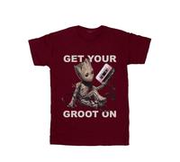 Marvel Guardians Of The Galaxy Get Your Groot On Maglietta Ampia Donna (BI25542)