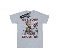 Marvel Guardians Of The Galaxy Get Your Groot On Maglietta Ampia Donna (BI25542)