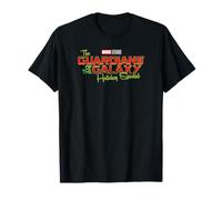 Marvel Guardians of The Galaxy Holiday Special Text Logo Maglietta