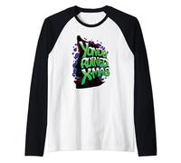 Marvel Guardians of the Galaxy Yondu Ruined Christmas Maglia con Maniche Raglan