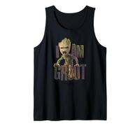 Marvel Guardians Vol.2 I AM GROOT Cute Angry Canotta