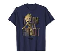 Marvel Guardians Vol.2 I AM GROOT Cute Angry Maglietta