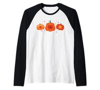 Marvel Halloween Spider-Man Trio Pumpkin Characters Group Maglia con Maniche Raglan