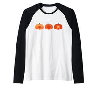 Marvel Halloween Spider-Man Trio Pumpkin Characters Lineup Maglia con Maniche Raglan