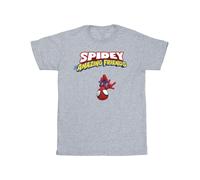 Marvel Hanging Upside Down Maglietta Uomo Ragno Uomo (BI45516)