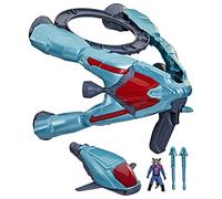 Marvel Hasbro Guardiani della Galassia Vol. 3, Navicella Spaziale, Action Figure con Veicolo e Accessorio Blaster, Giocattoli a Tema Supereroi per Bambini e Bambine