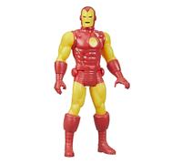 Marvel Hasbro Legends, action figure giocattolo di Iron Man della collezione Ret
