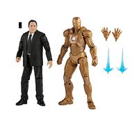 Hasbro Marvel Legends Series 6-inch Happy Hogan and Iron Man Mark 21 Action Figure 2 Pack
